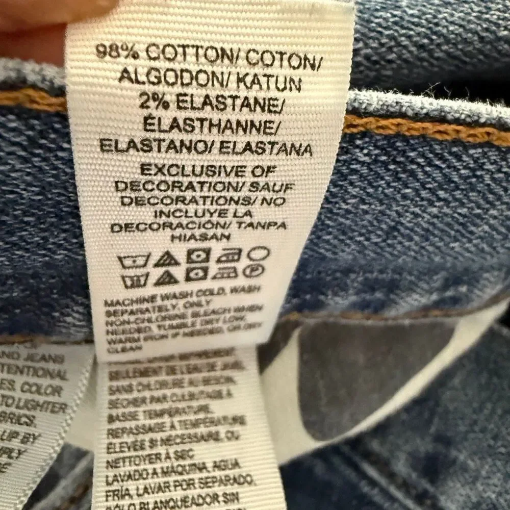 Lucky Brand Men’s 410 Athletic Fit Light Medium Wash Jeans‎ Size 42X32